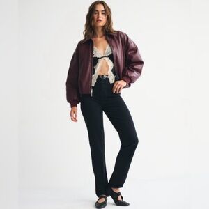 Abercrombie & Fitch ultra High Rise 90s Straight Jean